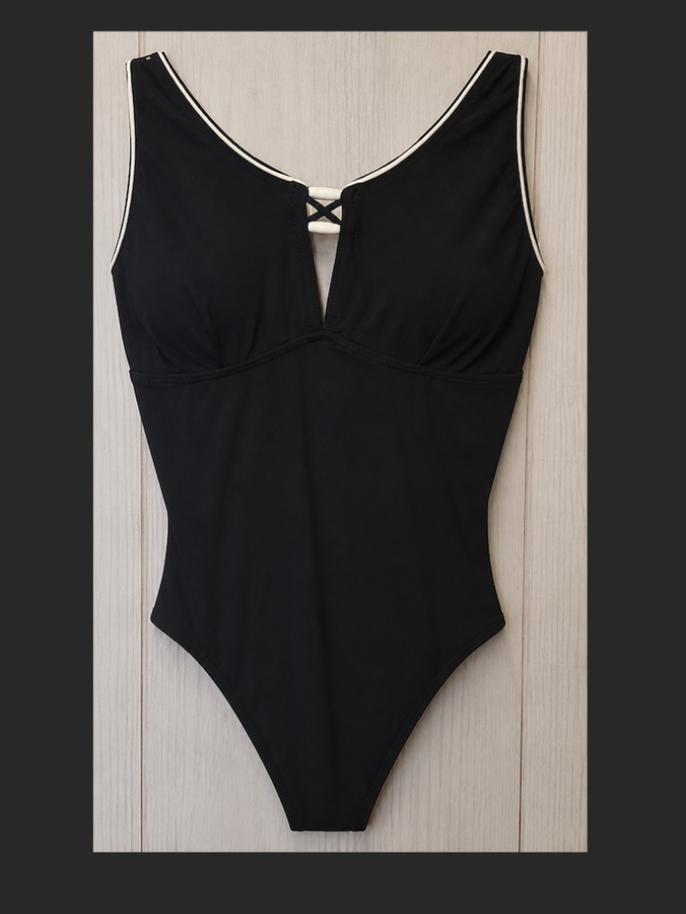 Gottex Profile One Piece Black Bathing Suit Size 8
